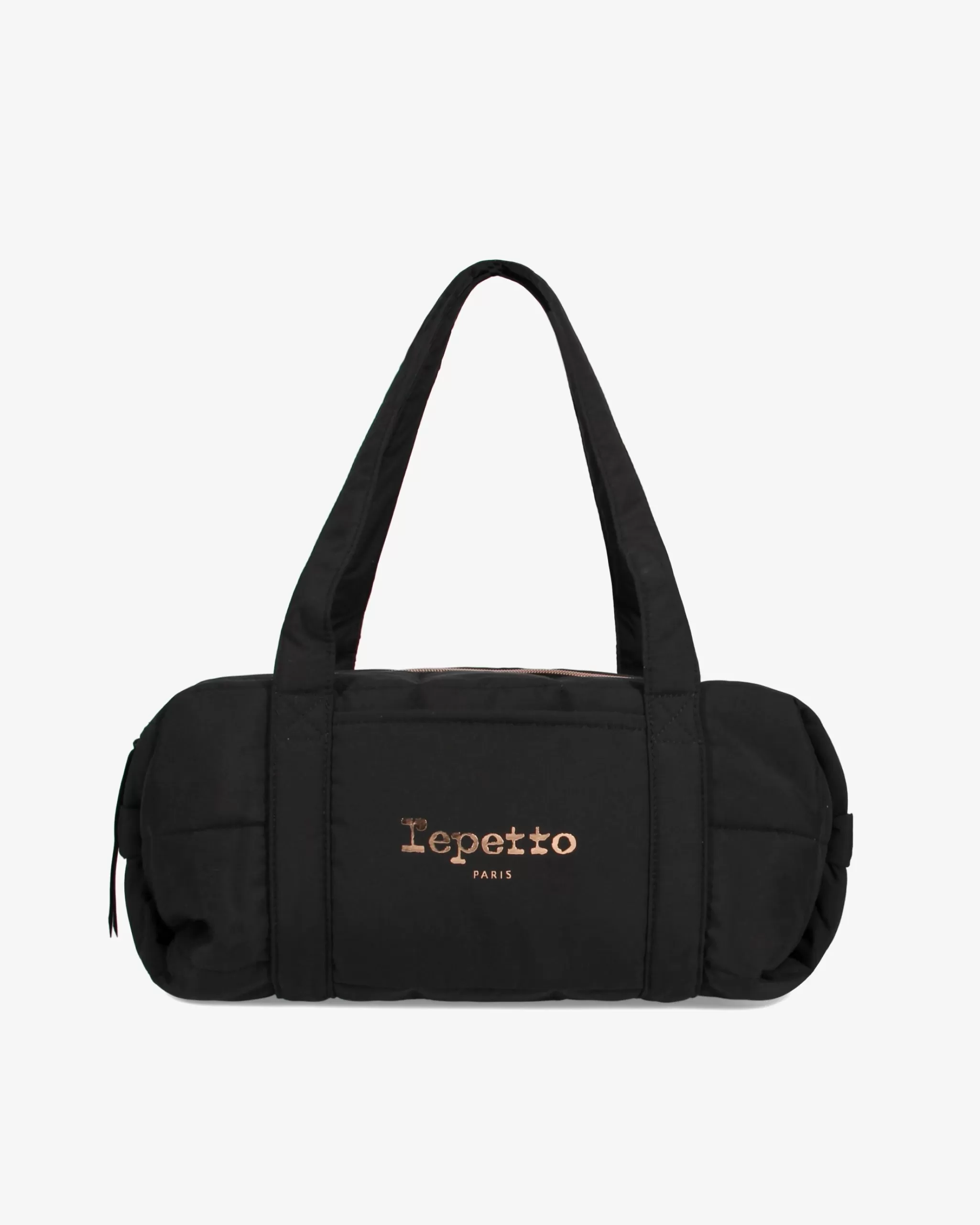 Fashion Repetto Sac Polochon En Nylon Rembourré Taille M Noir