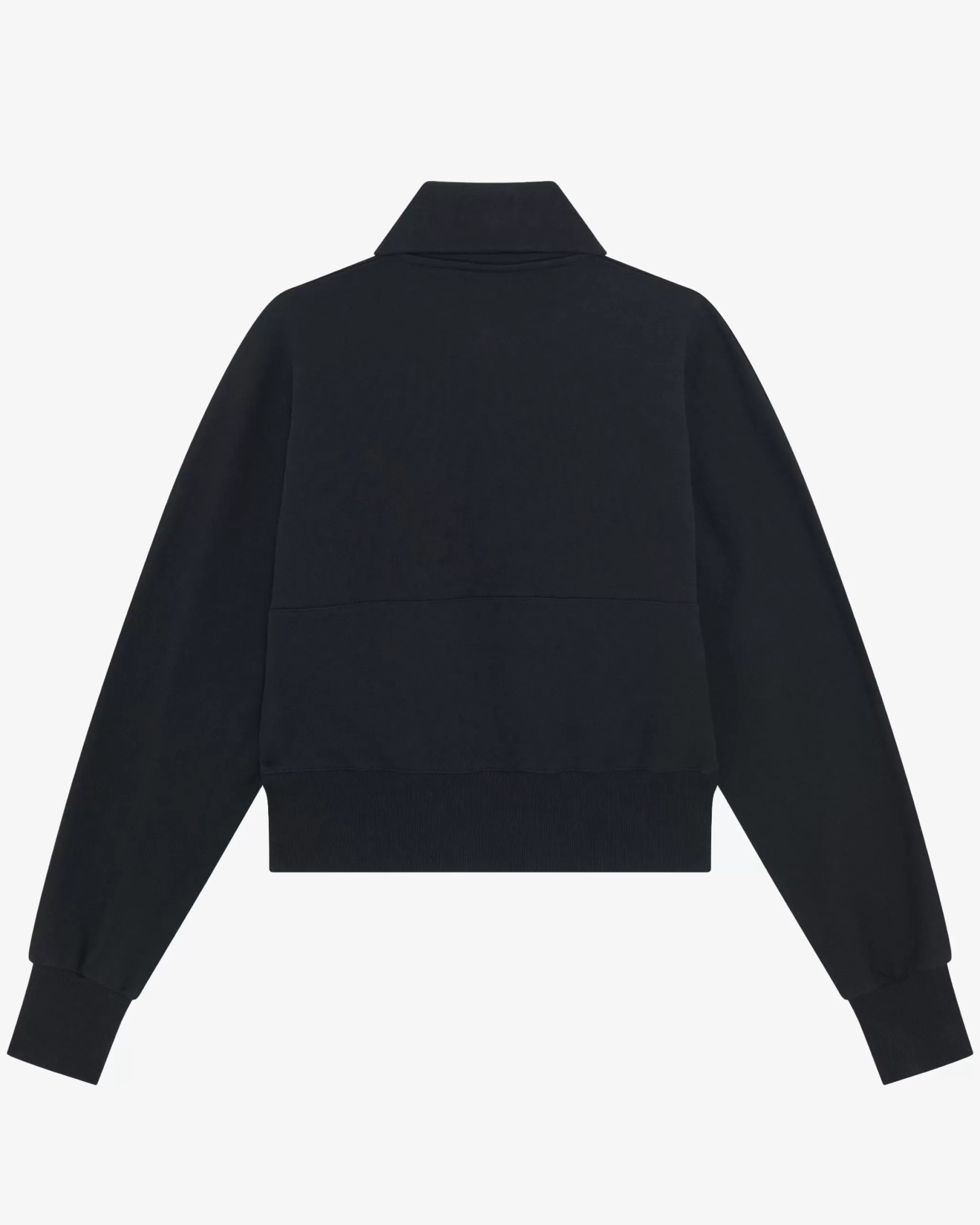 Clearance Repetto Sweatshirt à Col Montant Noir