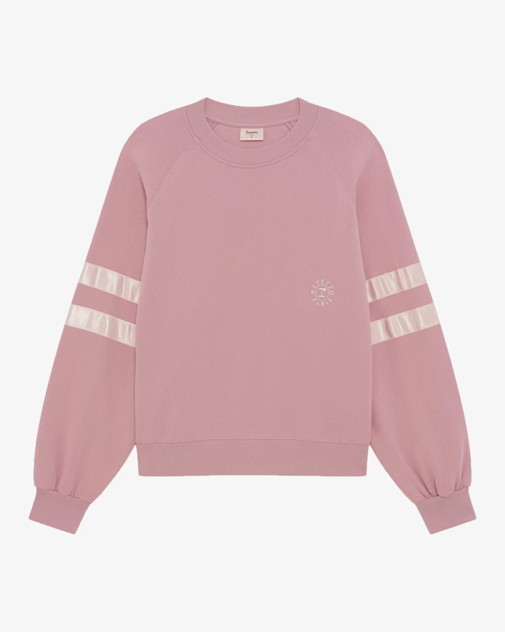 Clearance Repetto Sweatshirt Satin Rose thé