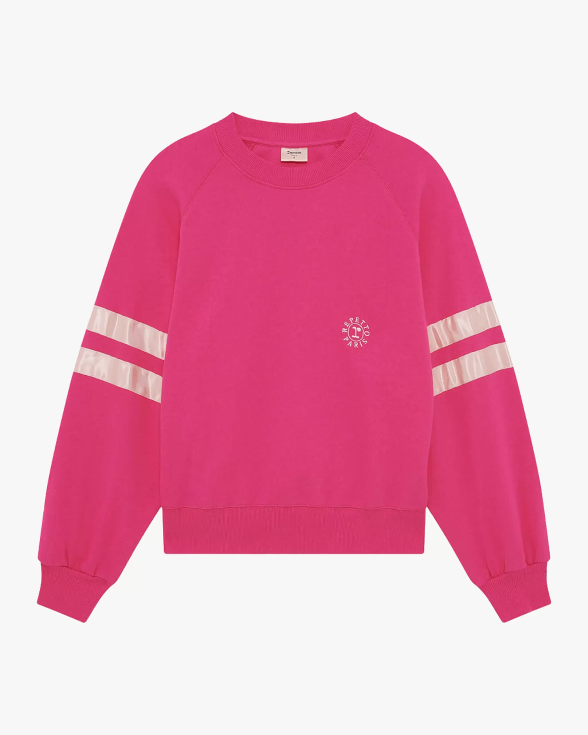 Clearance Repetto Sweatshirt Satin Rose Fuchsia