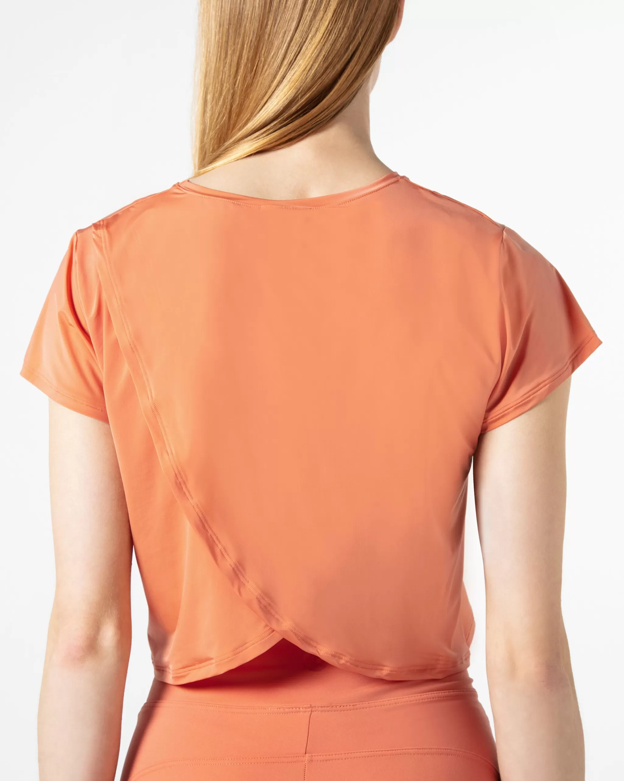 Discount Repetto Top Court Active Silk Orange bronze