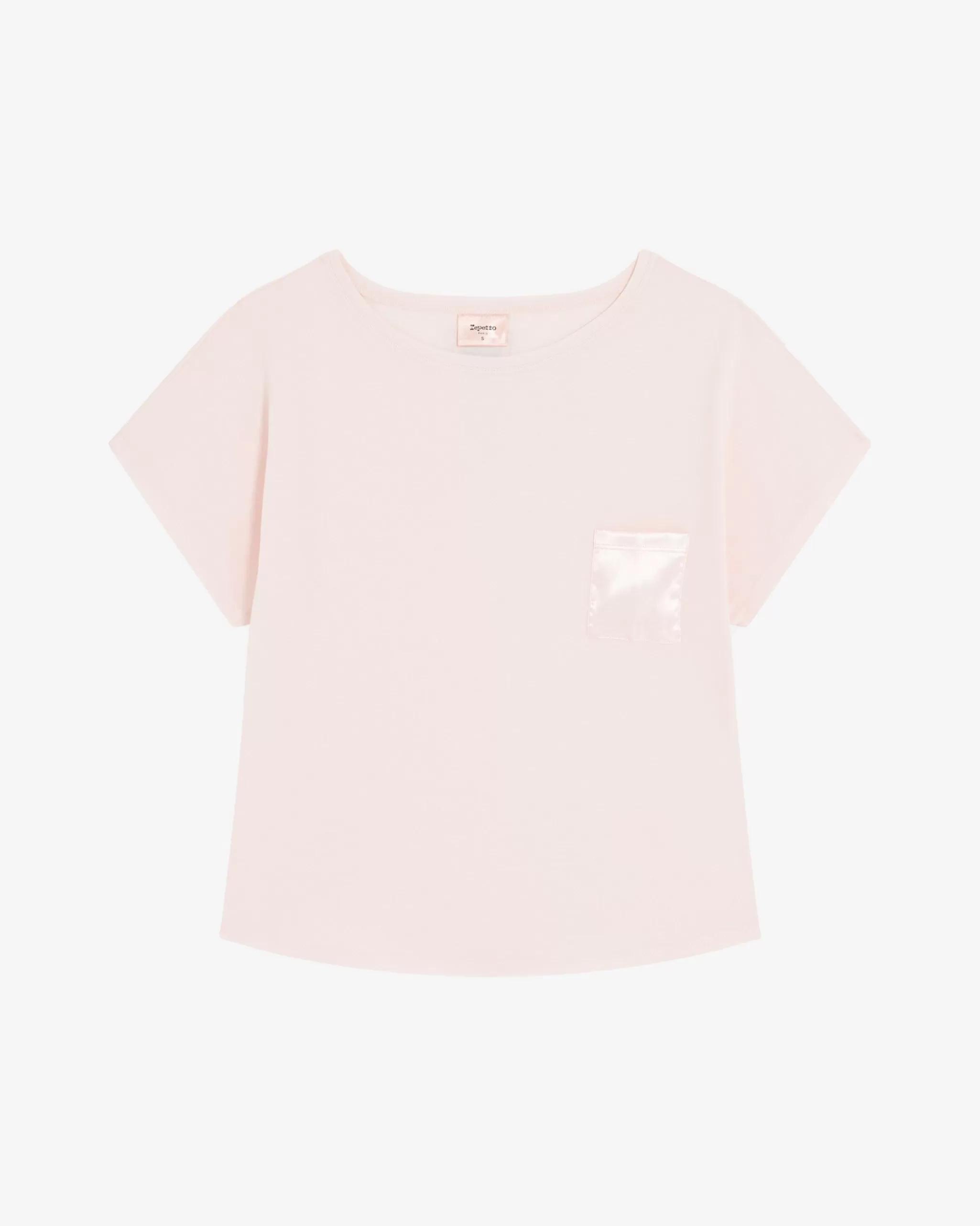 Online Repetto Top Oversize Rose craie