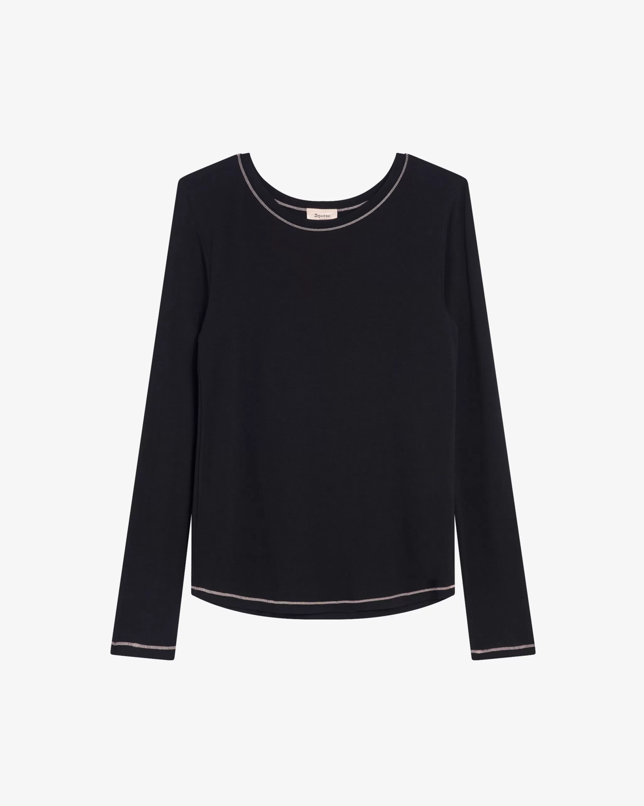 Cheap Repetto T-shirt Manches Longues Noir